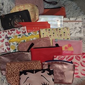 IPSY Lot of 18 bags pouches no products